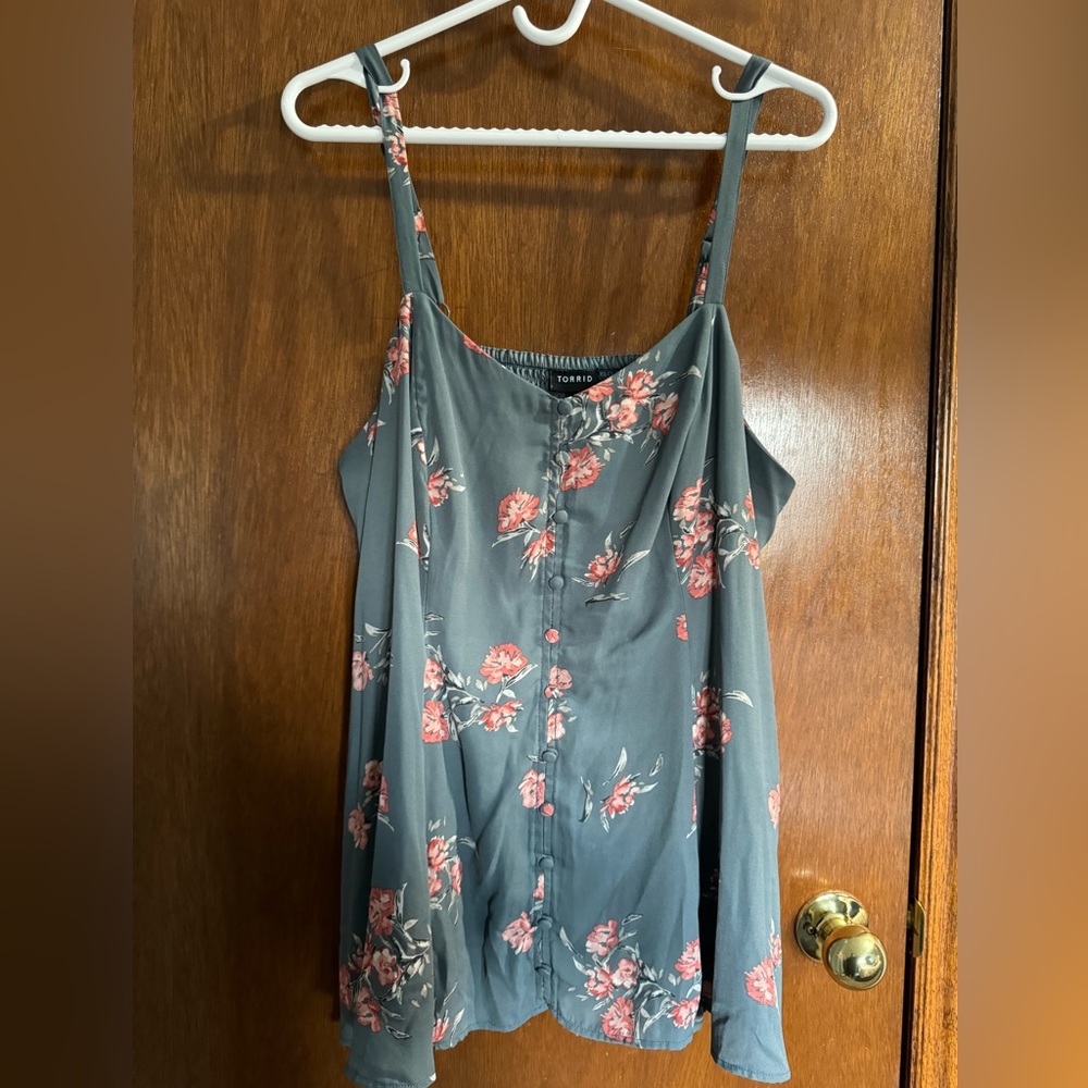 Gray Torrid Tank Top Size 1